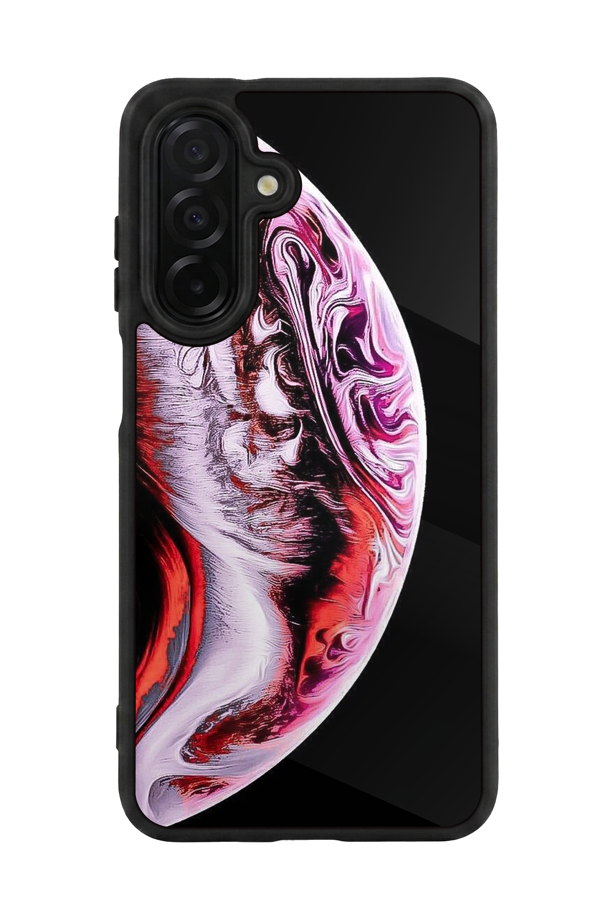 Samsung Galaxy A26 Uyumlu Ay Tasarımlı Glossy Premium Kılıf