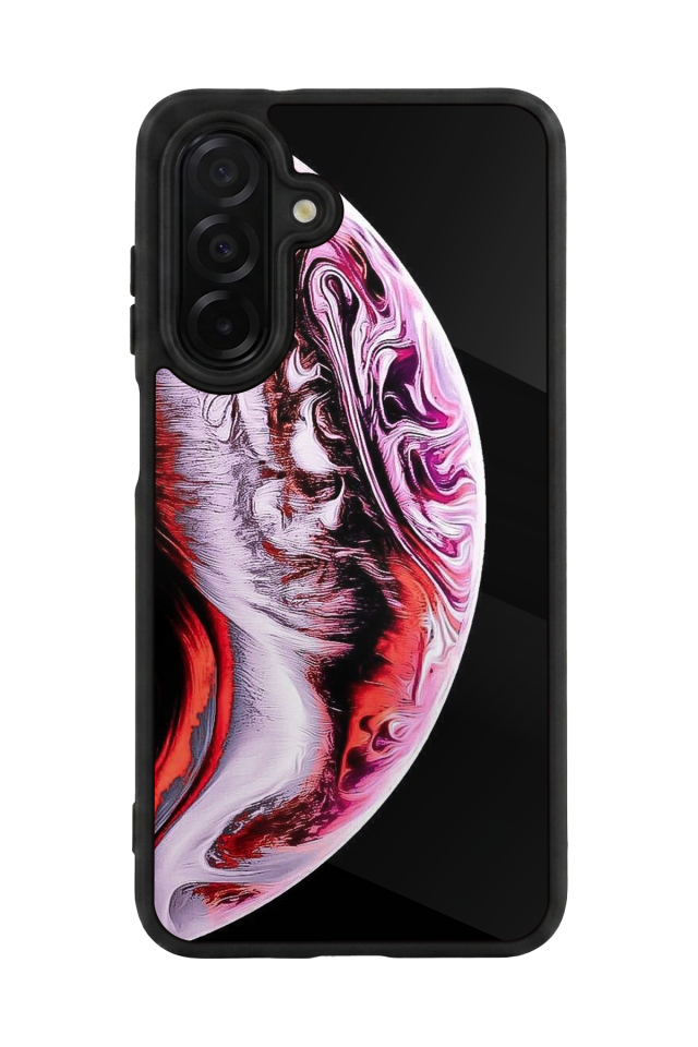 Samsung Galaxy A26 Uyumlu Ay Tasarımlı Glossy Premium Kılıf