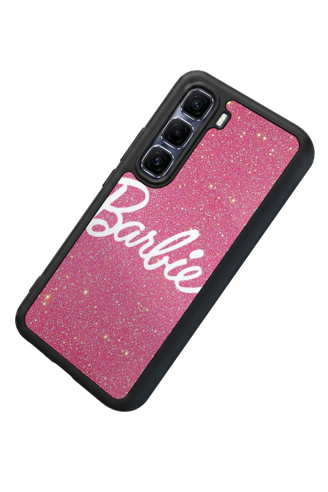 Infinix Hot 60 Pro Plus Uyumlu Barbie Tasarımlı Glossy Premium Kılıf