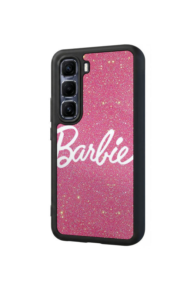 Infinix Hot 60 Pro Plus Uyumlu Barbie Tasarımlı Glossy Premium Kılıf