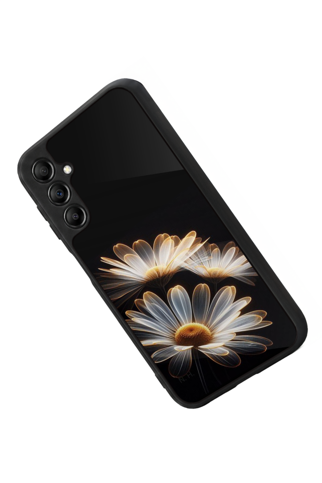 Samsung Galaxy A14 Uyumlu Cicek Tasarımlı Glossy Premium Kılıf