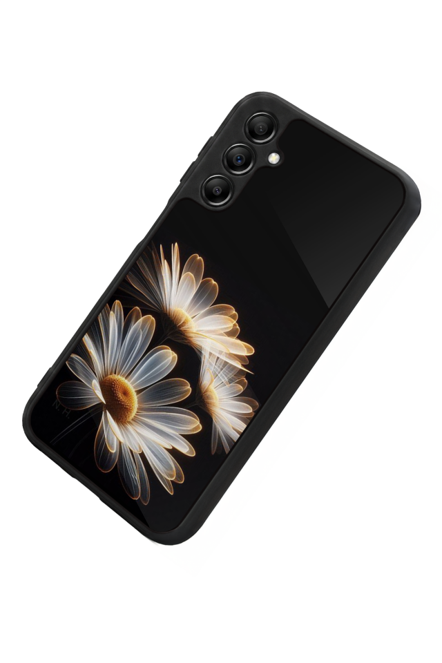 Samsung Galaxy A14 Uyumlu Cicek Tasarımlı Glossy Premium Kılıf
