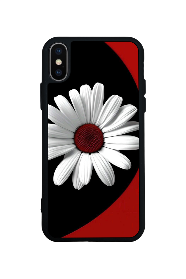 iPhone XS Max Uyumlu Cicek Tasarımlı Glossy Premium Kılıf