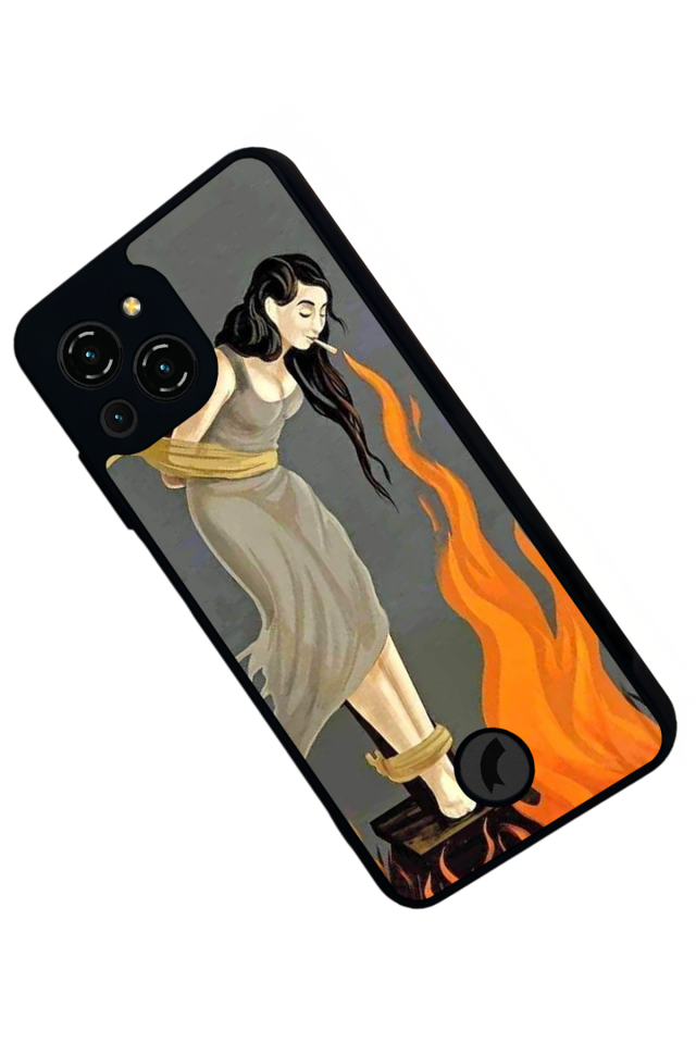 Reeder S23 Pro Max Uyumlu Kalp Love Tasarımlı Glossy Premium Kılıf