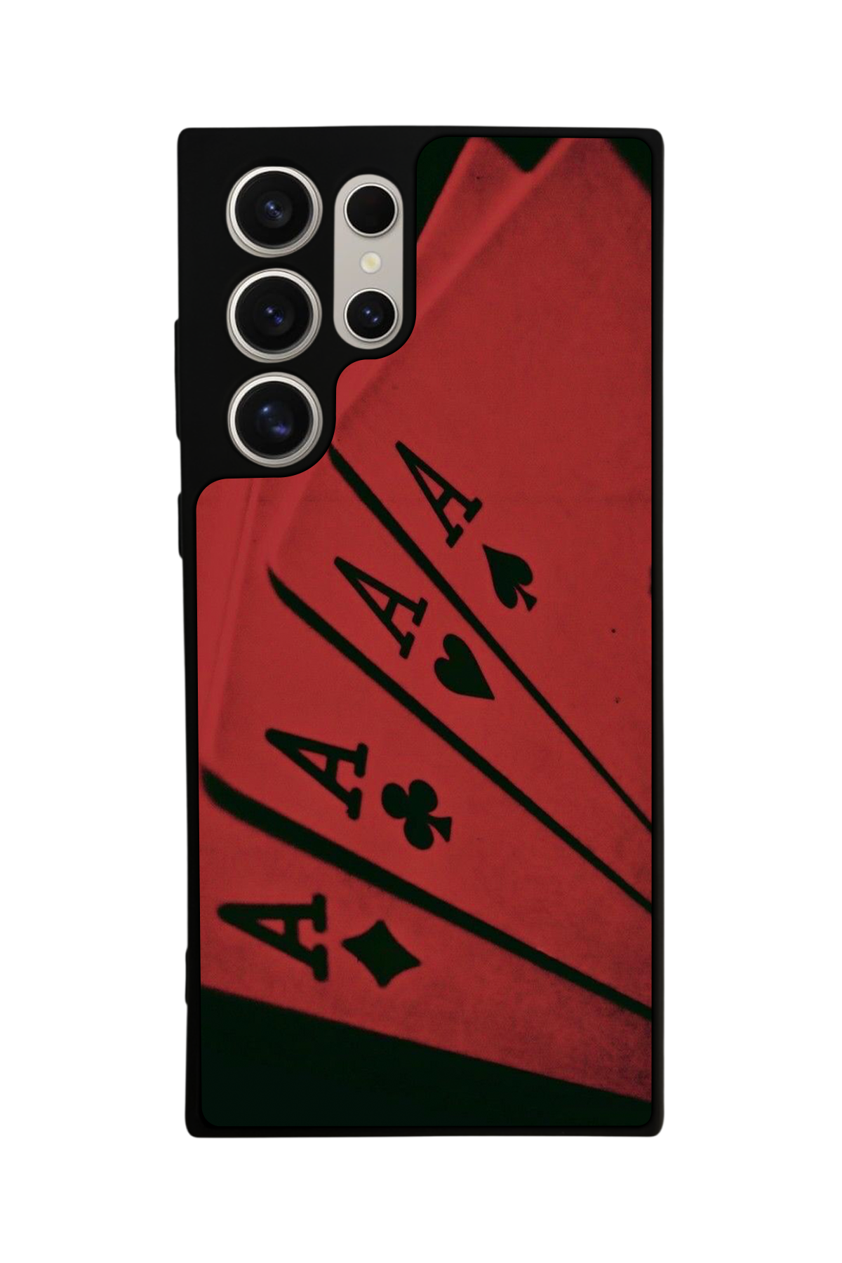 Samsung Galaxy S22 Ultra Uyumlu Kart Tasarımlı Glossy Premium Kılıf