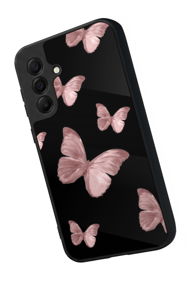 Samsung Galaxy A17 Uyumlu Kelebek Tasarımlı Glossy Premium Kılıf