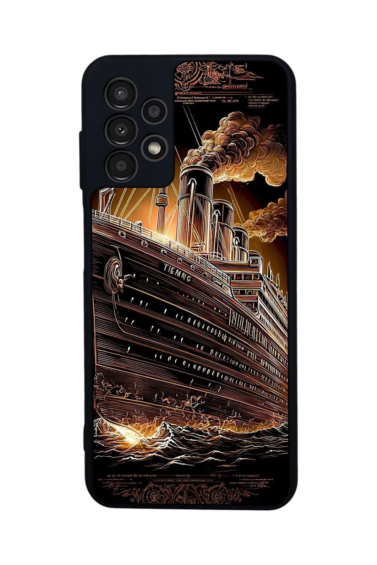 Samsung Galaxy A23 Uyumlu Korsan Tasarımlı Glossy Premium Kılıf