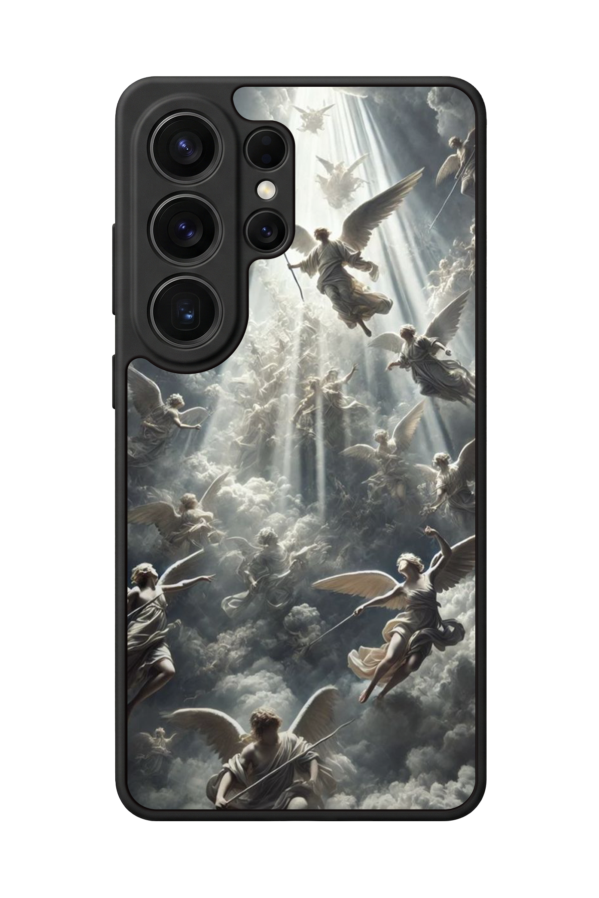 Samsung Galaxy S26 Ultra Uyumlu Melek Tasarımlı Glossy Premium Kılıf