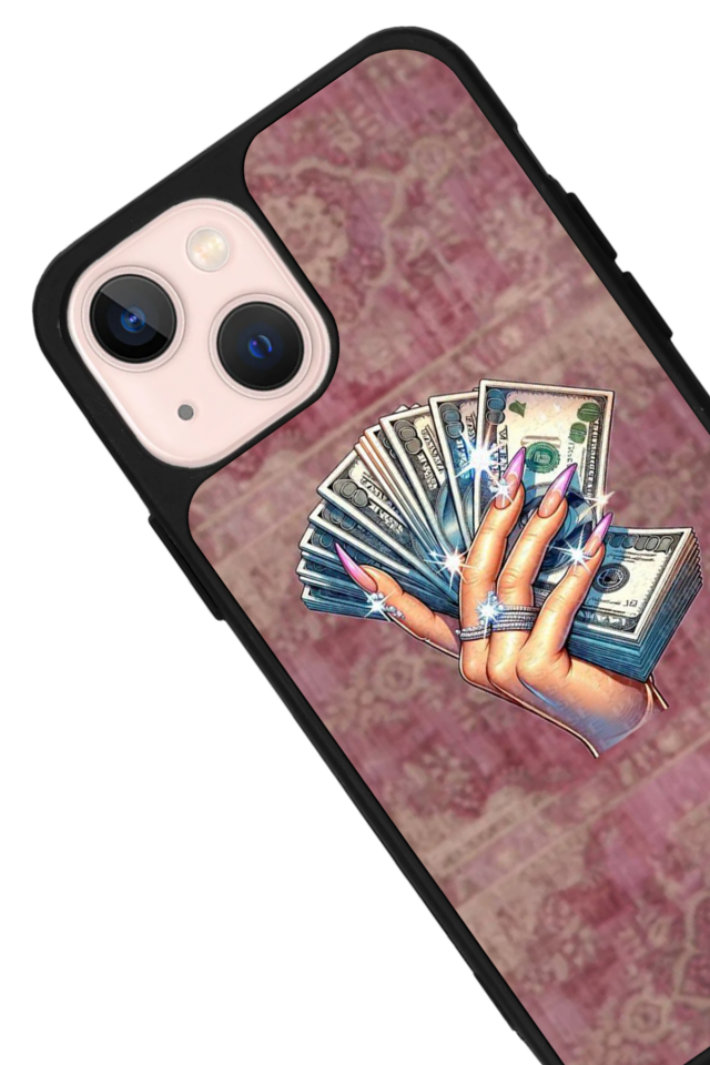 iPhone 15 Uyumlu Money Para Tasarımlı Glossy Premium Kılıf