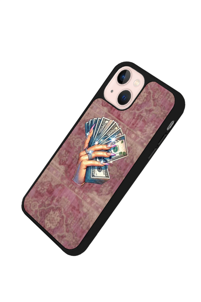 iPhone 15 Uyumlu Money Para Tasarımlı Glossy Premium Kılıf