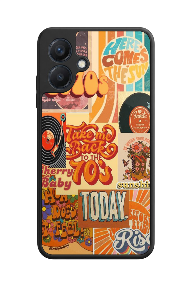 Samsung Galaxy A07 Uyumlu Poster Tasarımlı Glossy Premium Kılıf
