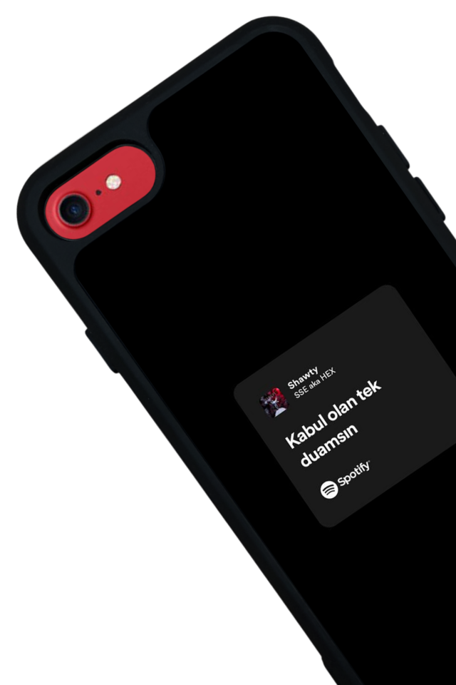 iPhone 7 Uyumlu Sarki Sozleri Tasarımlı Glossy Premium Kılıf