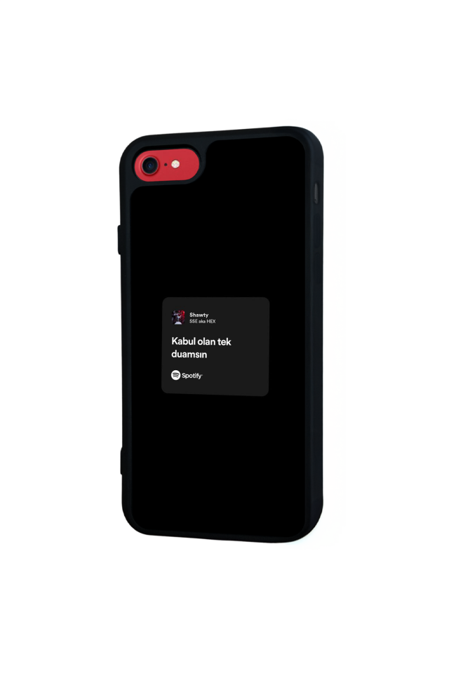 iPhone 7 Uyumlu Sarki Sozleri Tasarımlı Glossy Premium Kılıf