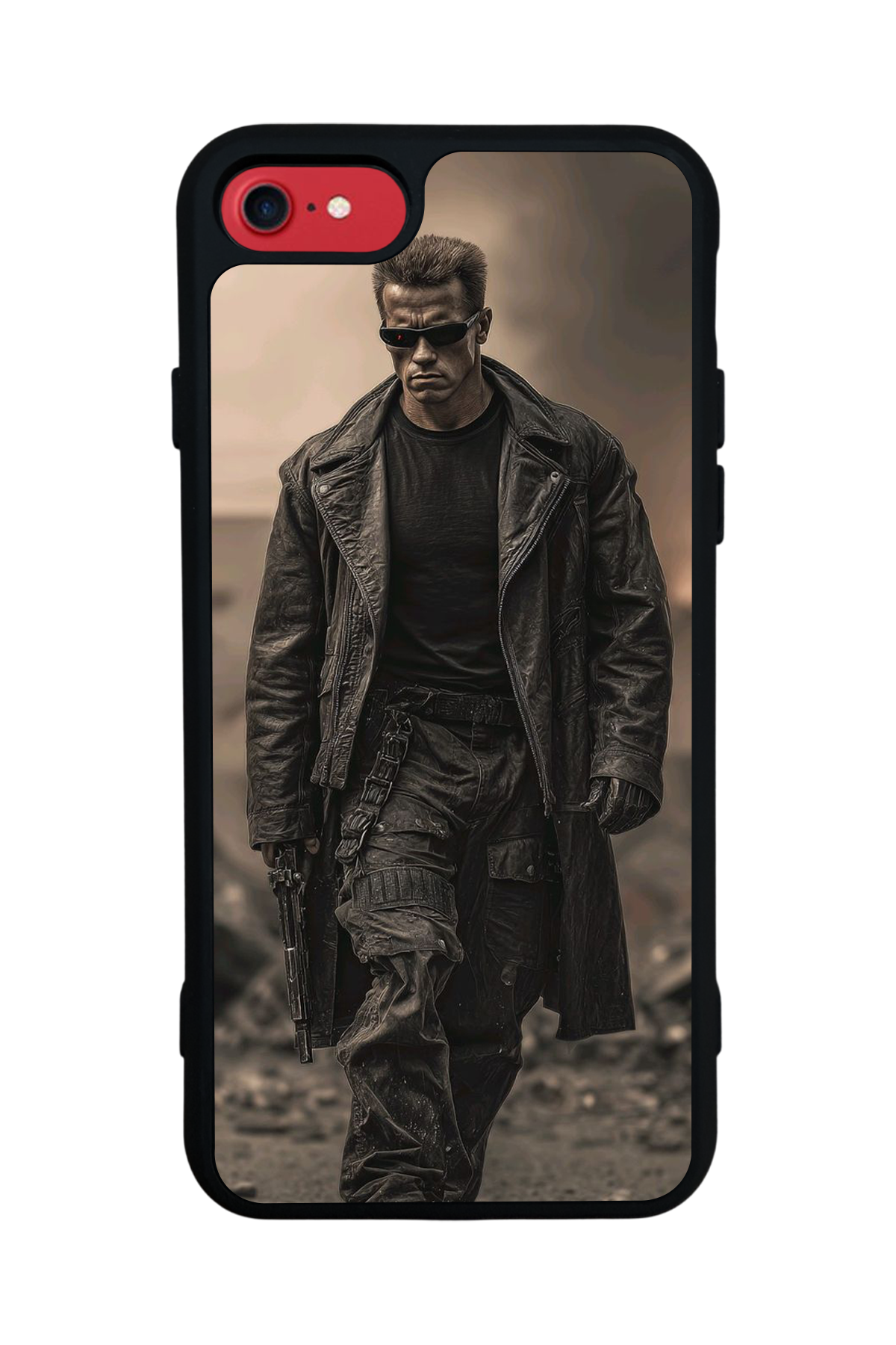 iPhone 8 Uyumlu Terminator Tasarımlı Glossy Premium Kılıf