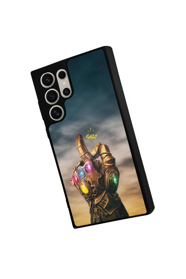 Samsung Galaxy S23 Ultra Uyumlu Thanos Tasarımlı Glossy Premium Kılıf