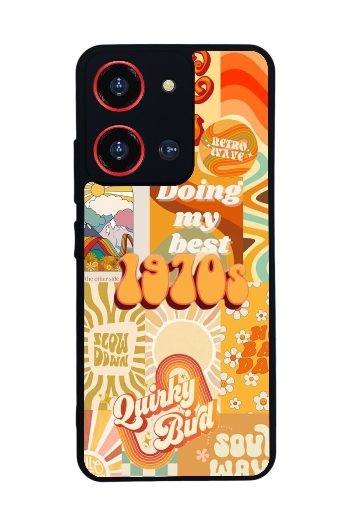 Reeder S19 Max Pro S 108MP Uyumlu Poster Tasarımlı Glossy Premium Kılıf