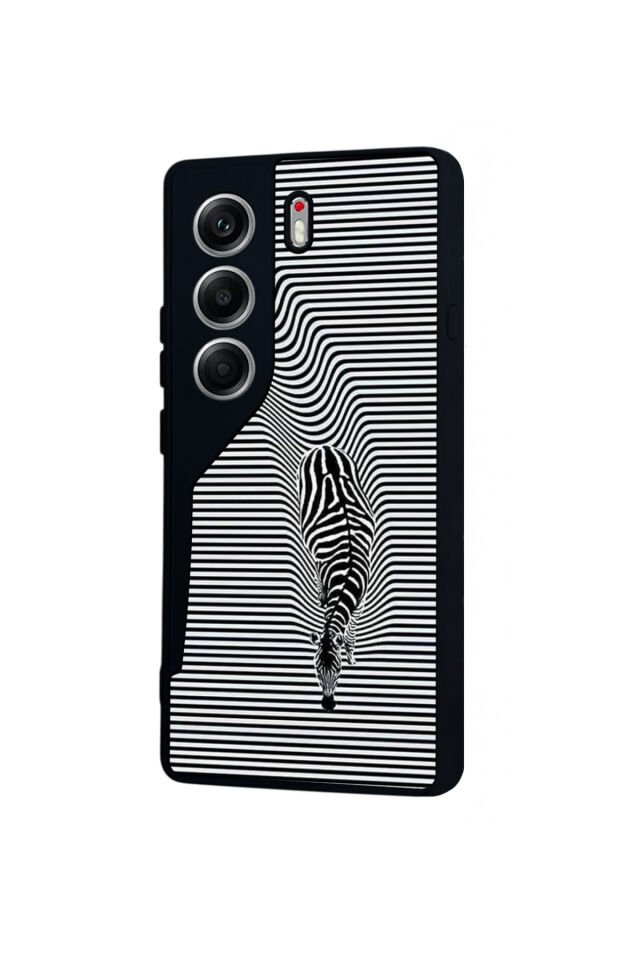 Tecno Camon 40 Uyumlu Çizgi Sanatı Tasarımlı Glossy Premium Kılıf