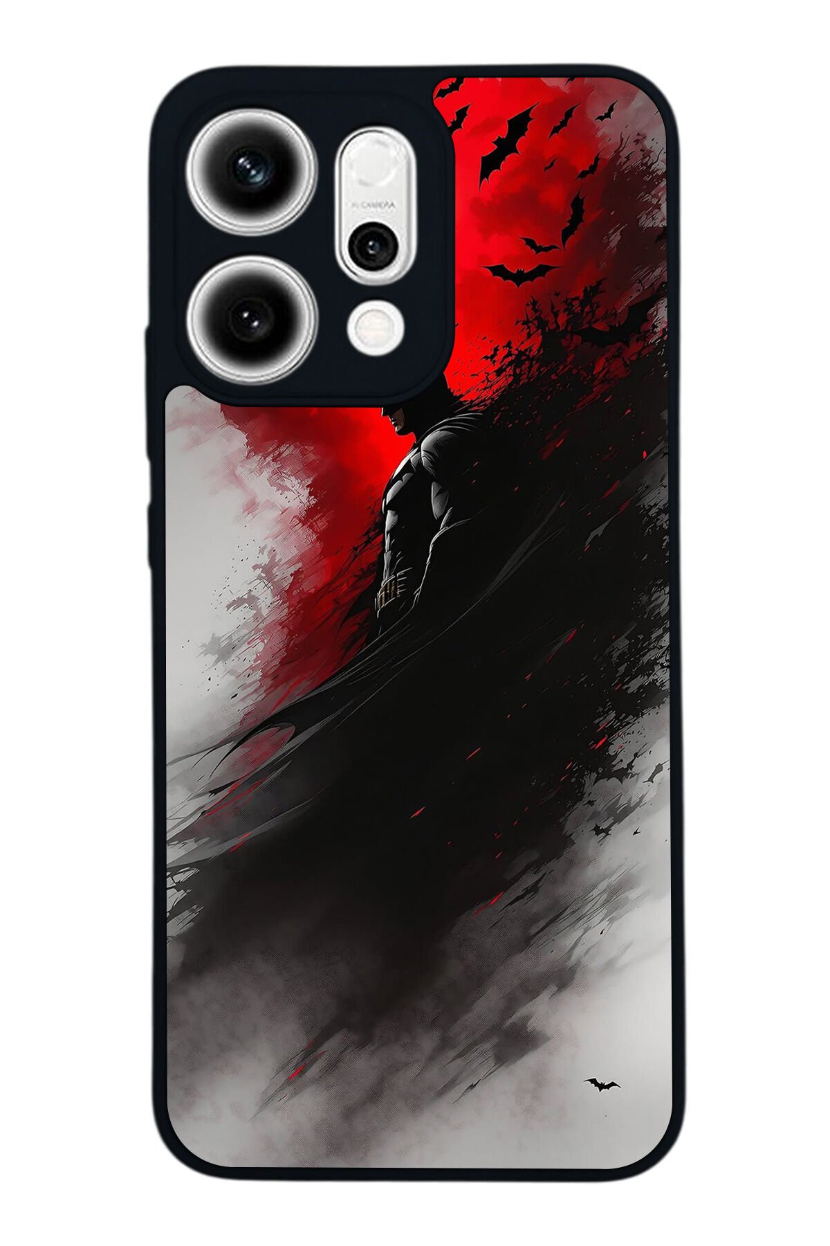 Oppo Reno 14 Uyumlu Batman Tasarımlı Glossy Premium Kılıf