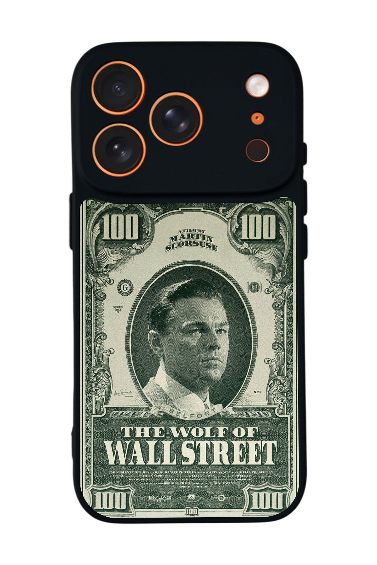 iPhone 17 Pro Uyumlu TheWolf Tasarımlı Glossy Premium Kılıf