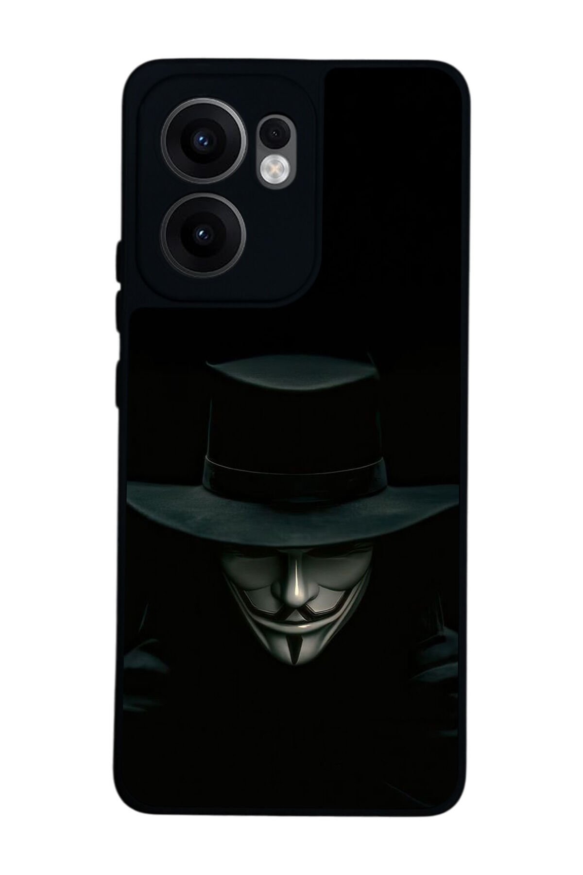 Oppo Reno 13F Uyumlu Vendetta Tasarımlı Glossy Premium Kılıf