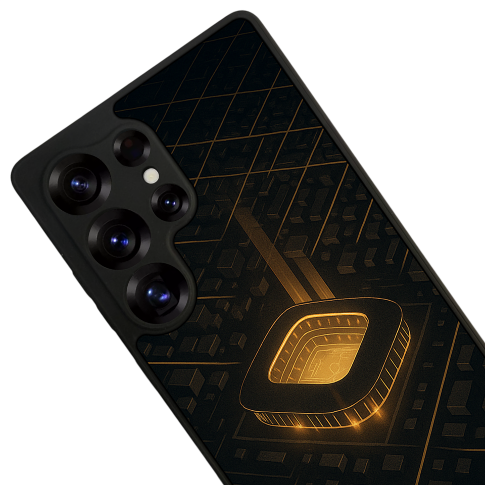 Samsung Galaxy S25 Ultra Uyumlu Aslan Tasarımlı Glossy Premium Kılıf