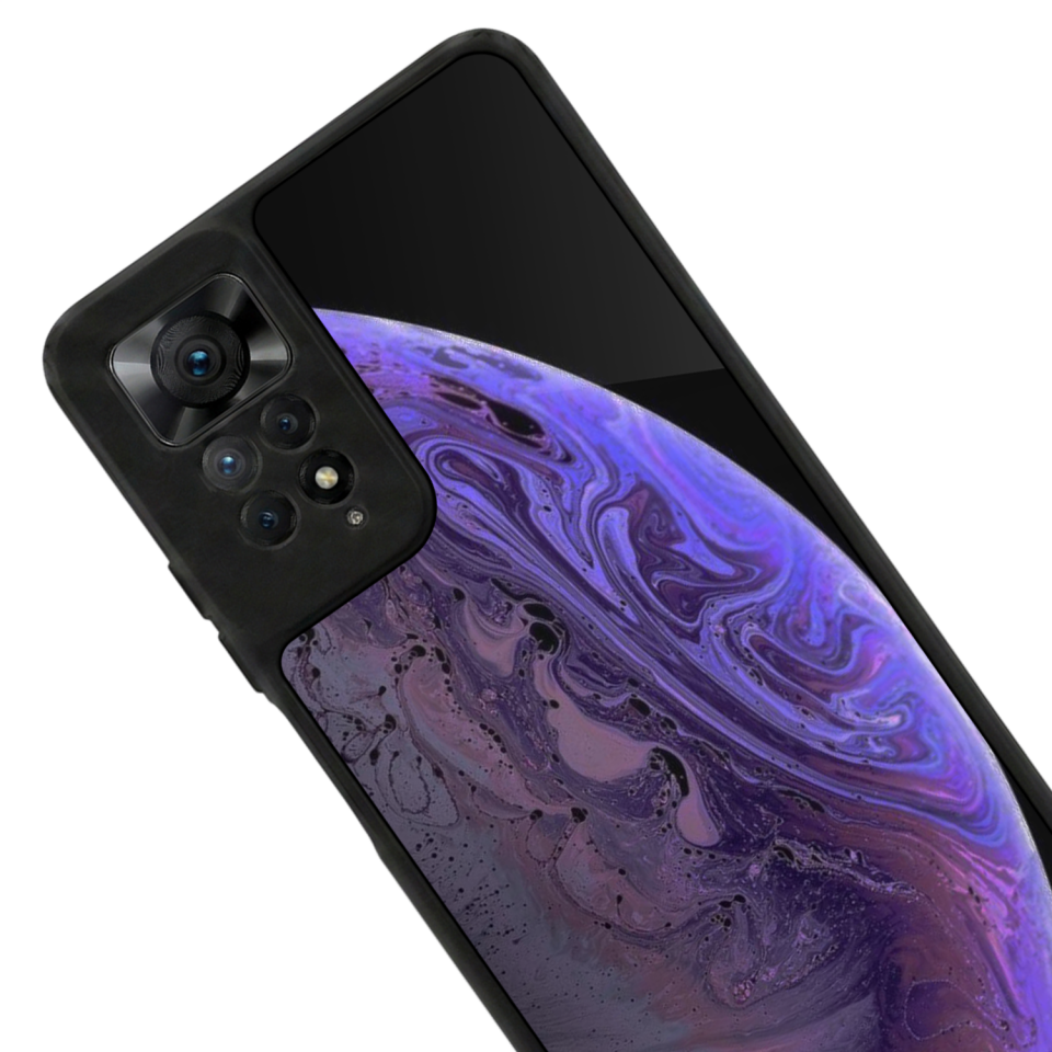 Xiaomi Redmi Note 12 Pro Uyumlu Ay Tasarımlı Glossy Premium Kılıf