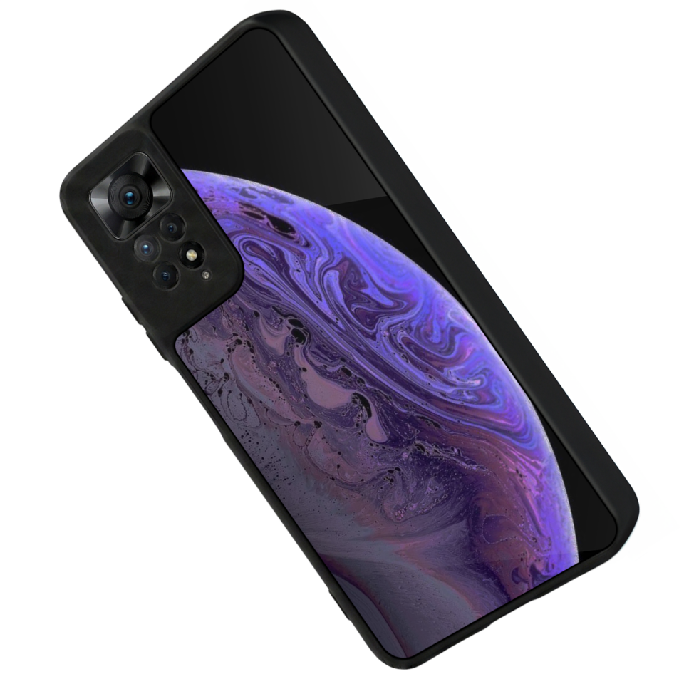 Xiaomi Redmi Note 12 Pro Uyumlu Ay Tasarımlı Glossy Premium Kılıf