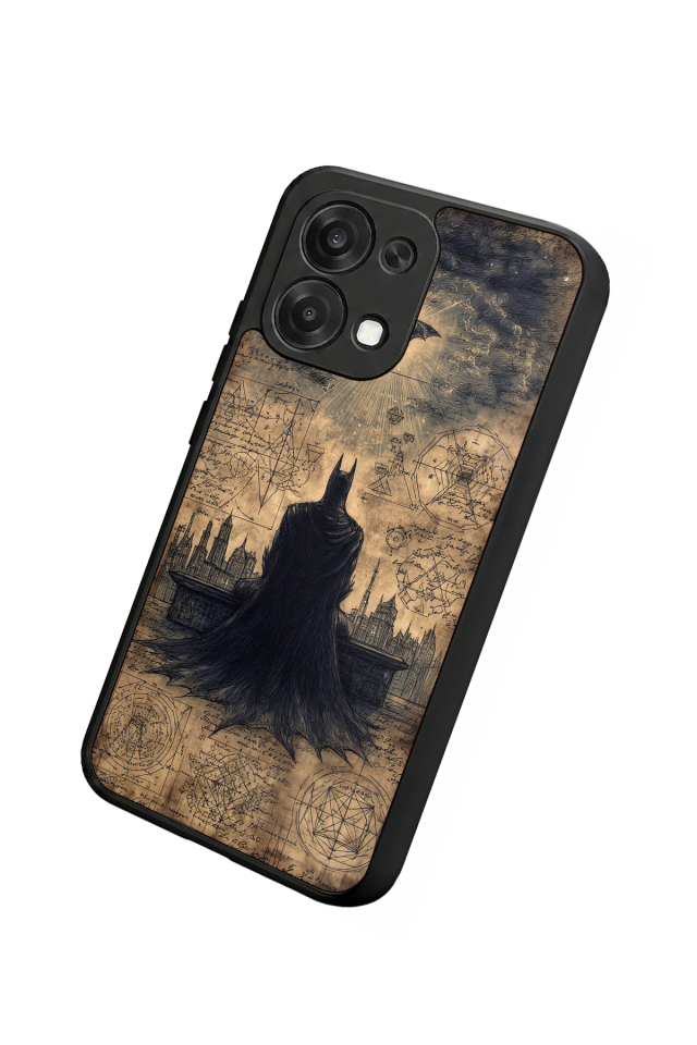 Oppo A6 Pro Uyumlu Batman Tasarımlı Glossy Premium Kılıf