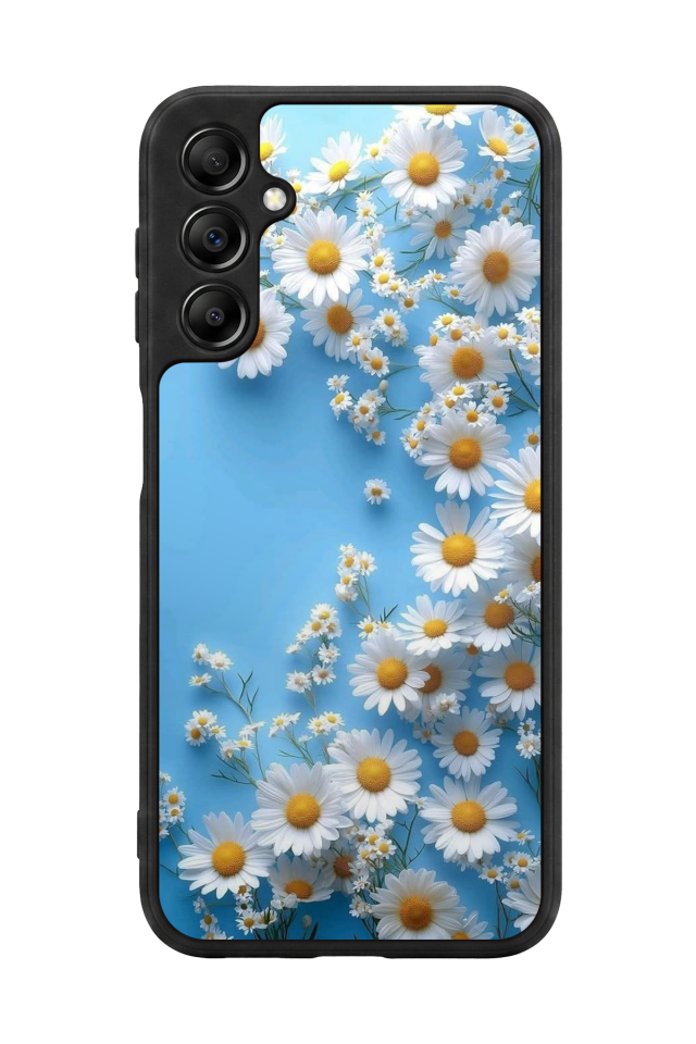 Samsung Galaxy A14 Uyumlu Cicek Tasarımlı Glossy Premium Kılıf