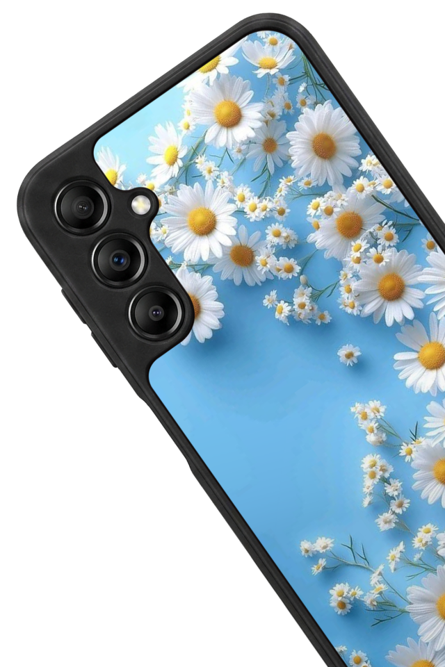 Samsung Galaxy A14 Uyumlu Cicek Tasarımlı Glossy Premium Kılıf