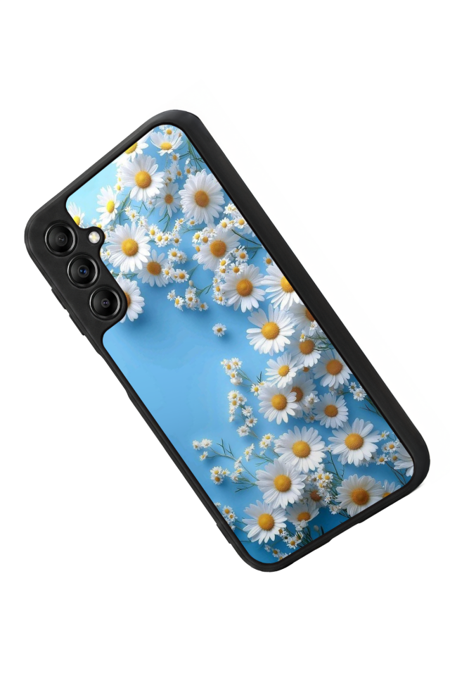 Samsung Galaxy A14 Uyumlu Cicek Tasarımlı Glossy Premium Kılıf