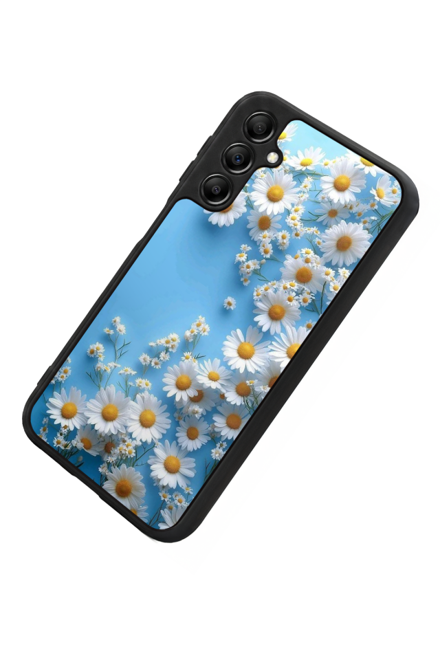 Samsung Galaxy A14 Uyumlu Cicek Tasarımlı Glossy Premium Kılıf