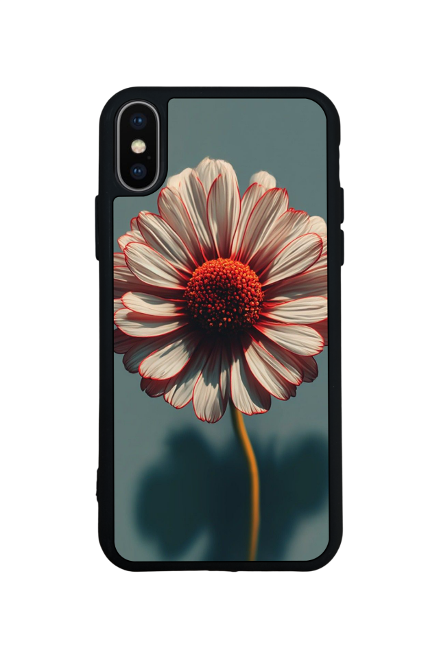 iPhone XS Max Uyumlu Cicek Tasarımlı Glossy Premium Kılıf
