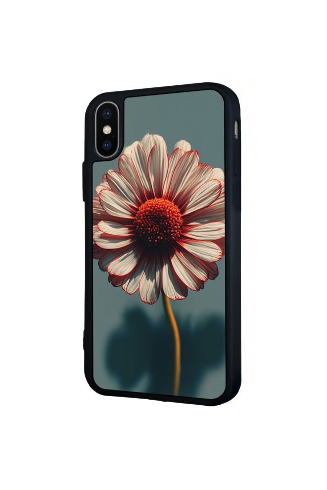 iPhone XS Max Uyumlu Cicek Tasarımlı Glossy Premium Kılıf