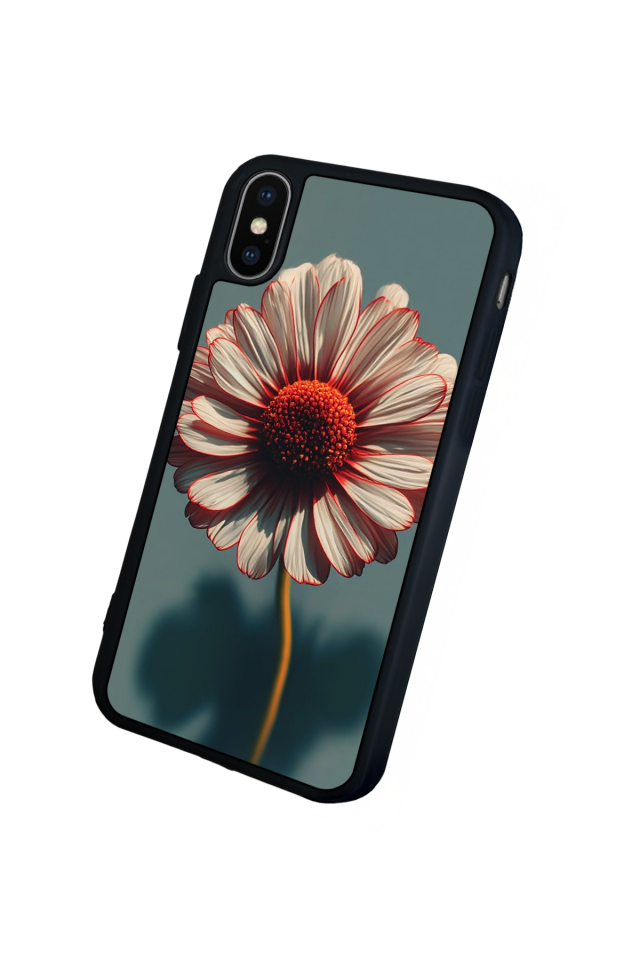 iPhone XS Max Uyumlu Cicek Tasarımlı Glossy Premium Kılıf