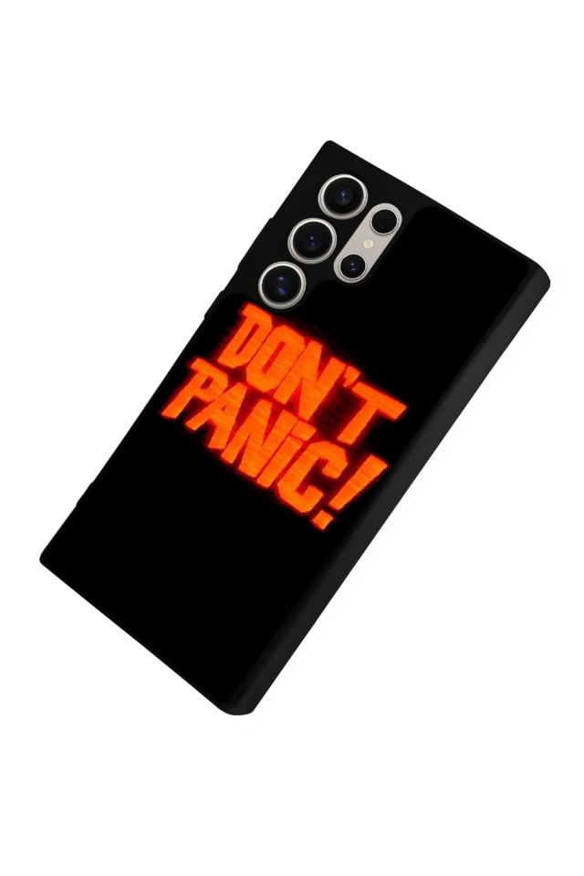 Samsung Galaxy S24 Ultra Uyumlu Dont Stop Tasarımlı Glossy Premium Kılıf