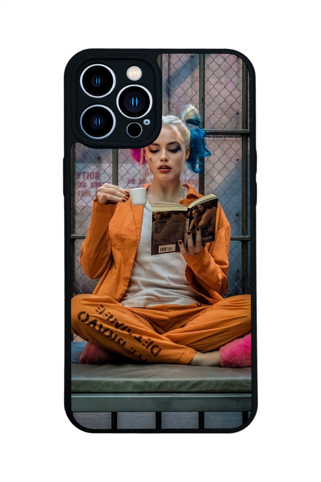 iPhone 12 Pro Max Uyumlu HarleyQueen Tasarımlı Glossy Premium Kılıf