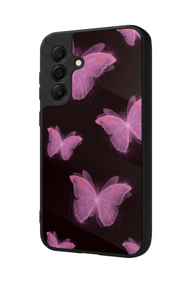 Samsung Galaxy A17 Uyumlu Kelebek Tasarımlı Glossy Premium Kılıf