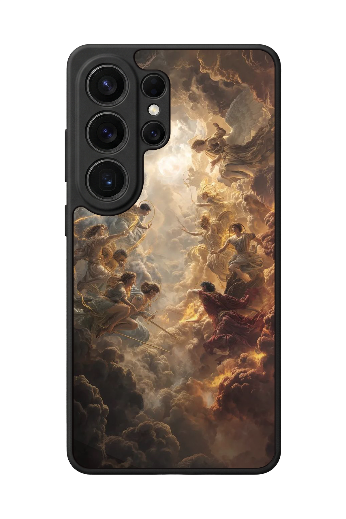 Samsung Galaxy S26 Ultra Uyumlu Melek Tasarımlı Glossy Premium Kılıf