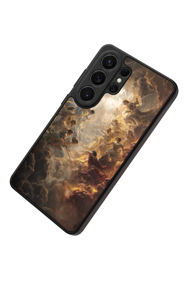 Samsung Galaxy S26 Ultra Uyumlu Melek Tasarımlı Glossy Premium Kılıf