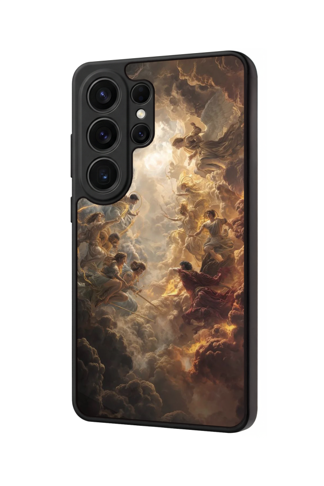 Samsung Galaxy S26 Ultra Uyumlu Melek Tasarımlı Glossy Premium Kılıf