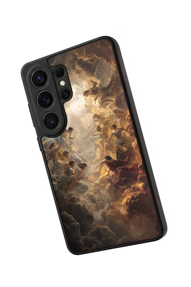 Samsung Galaxy S26 Ultra Uyumlu Melek Tasarımlı Glossy Premium Kılıf