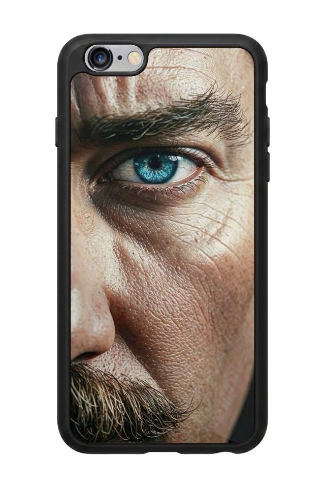 iPhone 6s Plus Uyumlu Mustafa Kemal Ataturk Tasarımlı Glossy Premium Kılıf