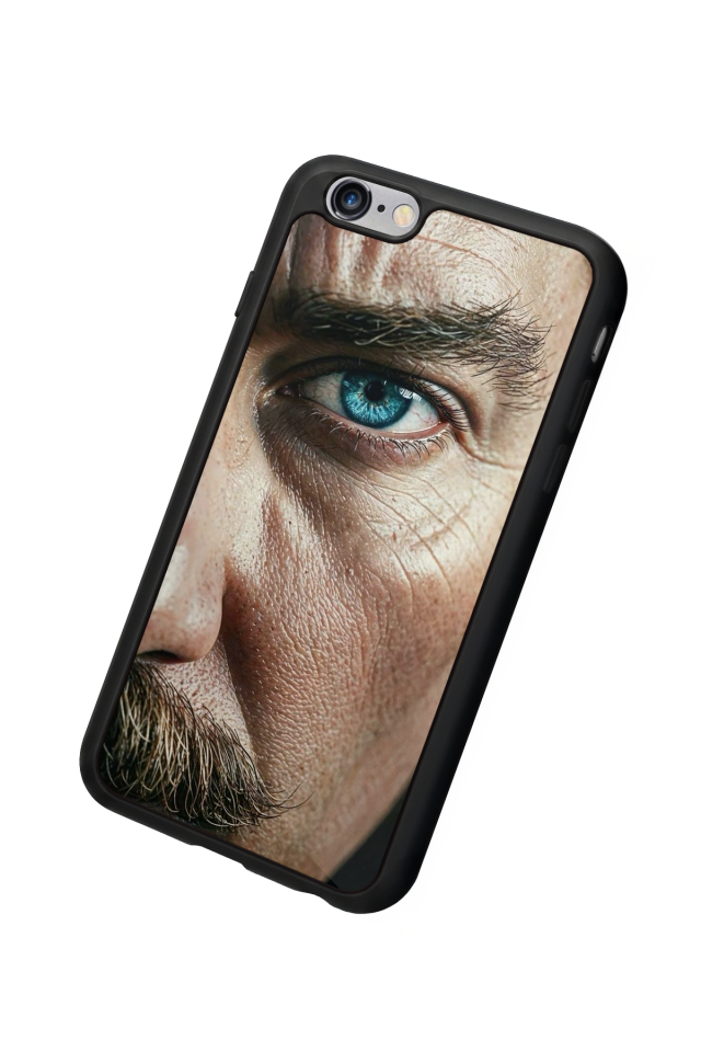 iPhone 6s Plus Uyumlu Mustafa Kemal Ataturk Tasarımlı Glossy Premium Kılıf