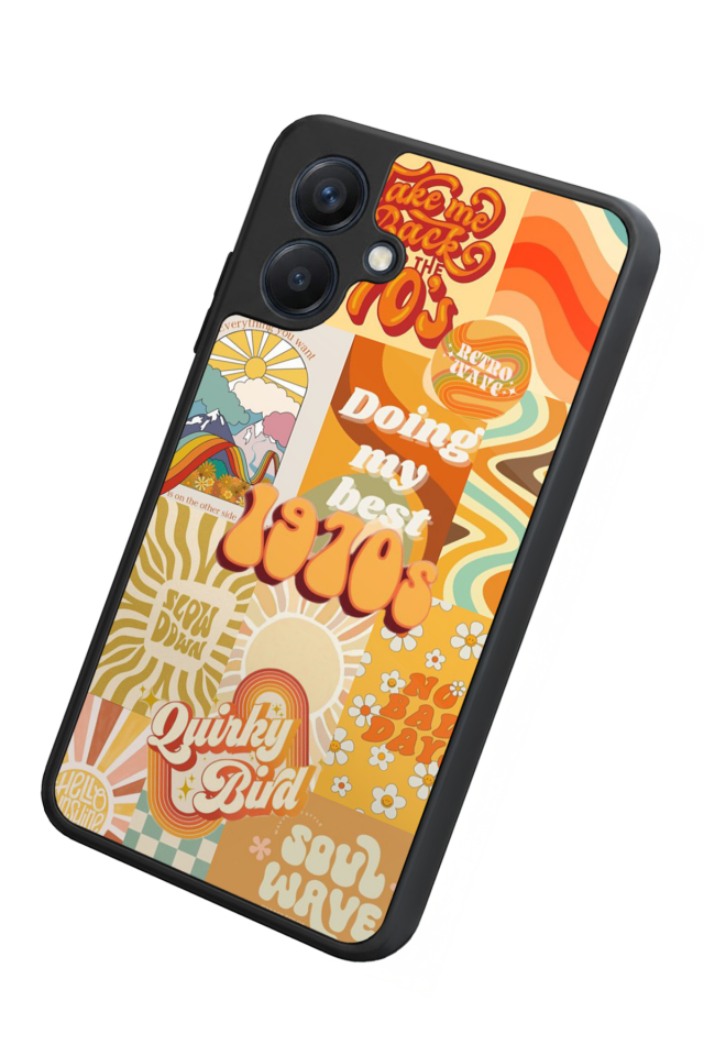 Samsung Galaxy A07 Uyumlu Poster Tasarımlı Glossy Premium Kılıf