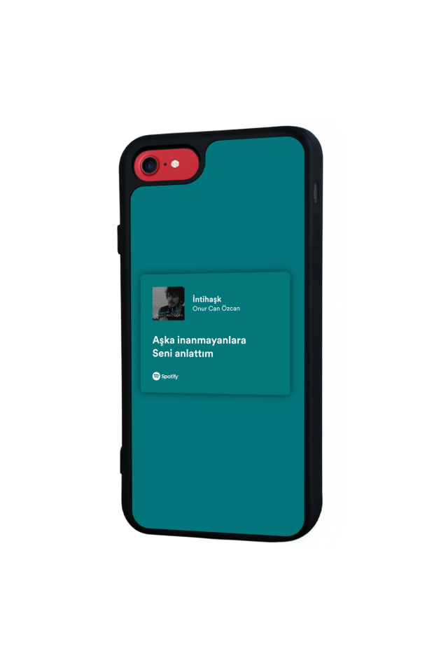iPhone 7 Uyumlu Sarki Sozleri Tasarımlı Glossy Premium Kılıf
