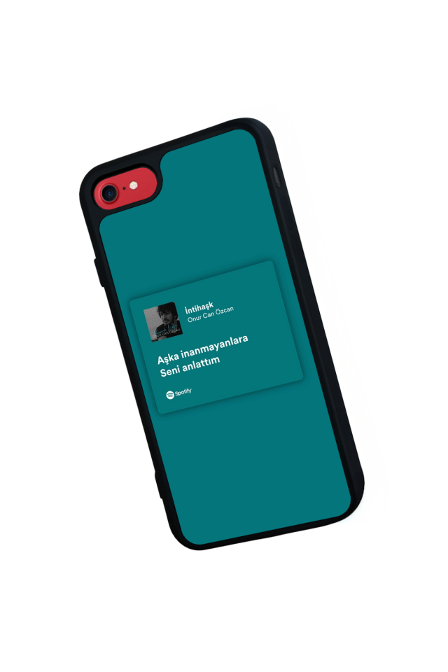 iPhone 7 Uyumlu Sarki Sozleri Tasarımlı Glossy Premium Kılıf