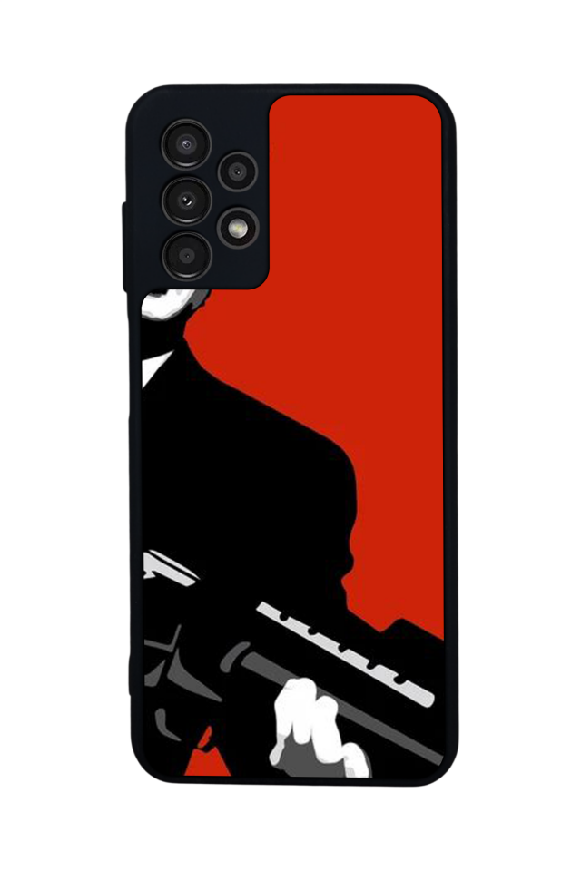 Samsung Galaxy A13 Uyumlu Scarface Tasarımlı Glossy Premium Kılıf