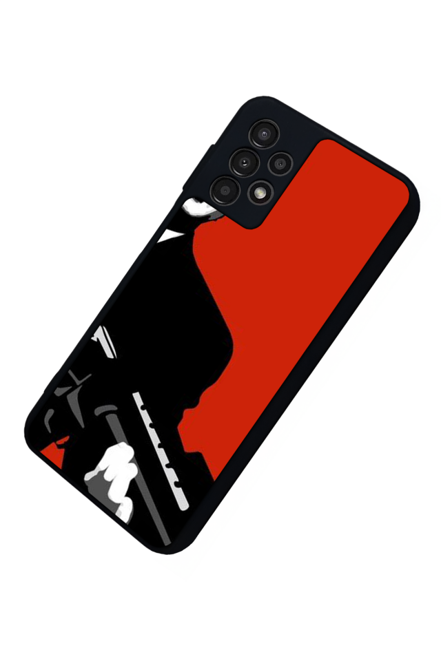 Samsung Galaxy A13 Uyumlu Scarface Tasarımlı Glossy Premium Kılıf