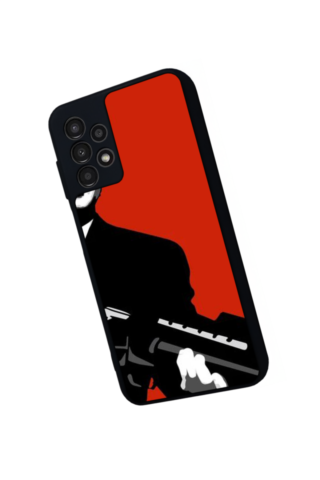 Samsung Galaxy A13 Uyumlu Scarface Tasarımlı Glossy Premium Kılıf